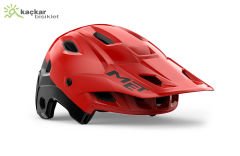 Met Helmets Parachute MCR Full Face Kask Kırmızı