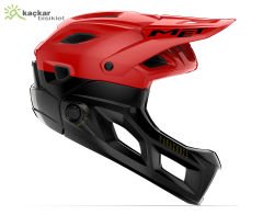 Met Helmets Parachute MCR Full Face Kask Kırmızı