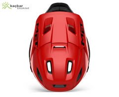 Met Helmets Parachute MCR Full Face Kask Kırmızı
