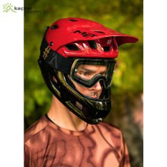 Met Helmets Parachute MCR Full Face Kask Kırmızı