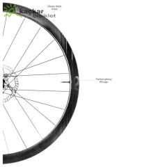 Deda Elementi RS4 DB Karbon Tubeless Jant Seti 38mm