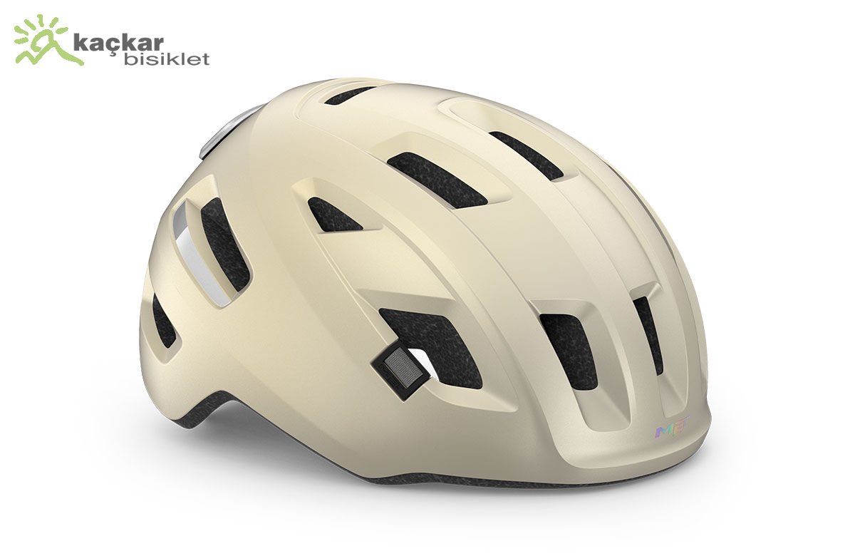 Met Helmet E-Mob Mips Urban Kask Vanilla İce Mat
