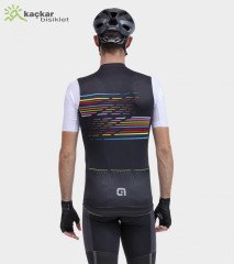 ALE PR-S LOGO Yazlık Kısa Kol Jersey Siyah