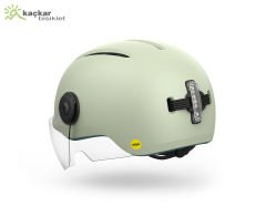 Met Helmet Vibe On Mips Siperlikli Urban Kask Moss Gray Matte