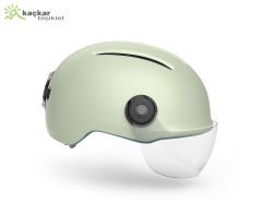 Met Helmet Vibe On Mips Siperlikli Urban Kask Moss Gray Matte