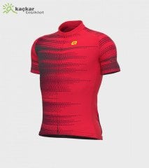 ALE SOLID TURBO Yazlık Kısa Kol Jersey Kırmızı