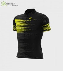 ALE SOLID TURBO Yazlık Kısa Kol Jersey Siyah