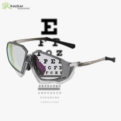 SCİCON AEROJET RX TITANIUM Prescription Sports Sunglasses Crystal Gloss ( EY400007 )