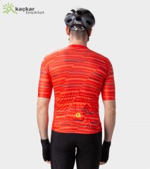 ALE SOLID STEP Yazlık Kısa Kol Jersey Kırmızı