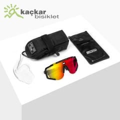 SCİCON AEROSCOPE  Anthracite Grey / Multimirror Red + Rain Clear Lenses