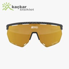 SCİCON  AEROWING SUNGLASSES CARBON MULTIMIRROR  BRONZE + RAIN CLEAR LENSES