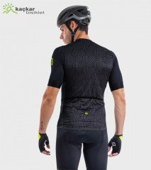 ALE SOLID CROSS Yazlık Kısa Kol Jersey Siyah