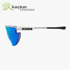 SCİCON AEROWING LAMON SUNGLASSES CRYSTAL MULTIMIRROR BLUE + RAIN CLEAR LENSES