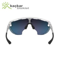 SCİCON AEROWING LAMON SUNGLASSES CRYSTAL MULTIMIRROR BLUE + RAIN CLEAR LENSES