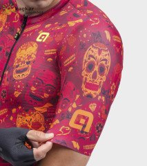 ALE SOLID MEXICO Yazlık Kısa Kol Jersey Kırmızı