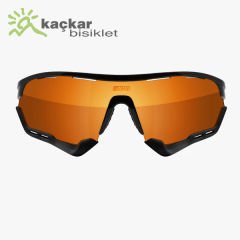 SCİCON  AEROTECH SUNGLASSES BLACK MULTIMIRROR  BRONZE LENS