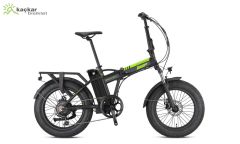 LOOP Dsicovery Elektrikli Katlanır Bisiklet 20 inç Siyah / Yeşil