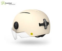 Met Helmet Vibe On Mips Siperlikli Urban Kask Vanilla İce