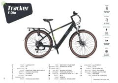 LOOP Tracker E-City Shimano 9 Vites