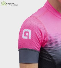 ALE PR-S GRADIENT Kadın Yazlık Kısa Kol Jersey Pembe