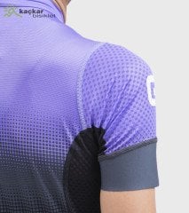 ALE PR-S GRADIENT Kadın Yazlık Kısa Kol Jersey Eflatun