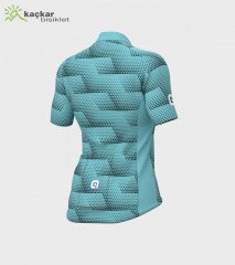 ALE SOLID SHARP Kadın Yazlık Kısa Kol Jersey Aqua