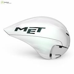 MET Helmets Drone Wide Body Aero TT Kask White Iridescent