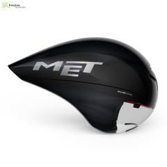 MET Helmets Drone Wide Body Aero TT Kask Black Iridescent