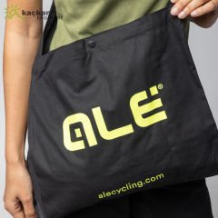 ALE Cotton Bag ( Pamuklu Taşıma Çantası ) Siyah / Beyaz