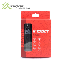 IMPACT PLATON 600 LM BİSİKLET ÖN AYDINLATMA ALUMİNYUM
