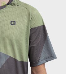 ALE OFF ROAD - MTB SWEDISH CAMO Yazlık Jersey Haki Yeşil