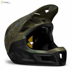 MET Helmets Parachute MCR Mips Full Face Kask Kiwi Iridescent