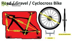 BikeBoxAlan Triathlon Easy Fit Hard Case Bisiklet Taşıma Çantası Yeşil