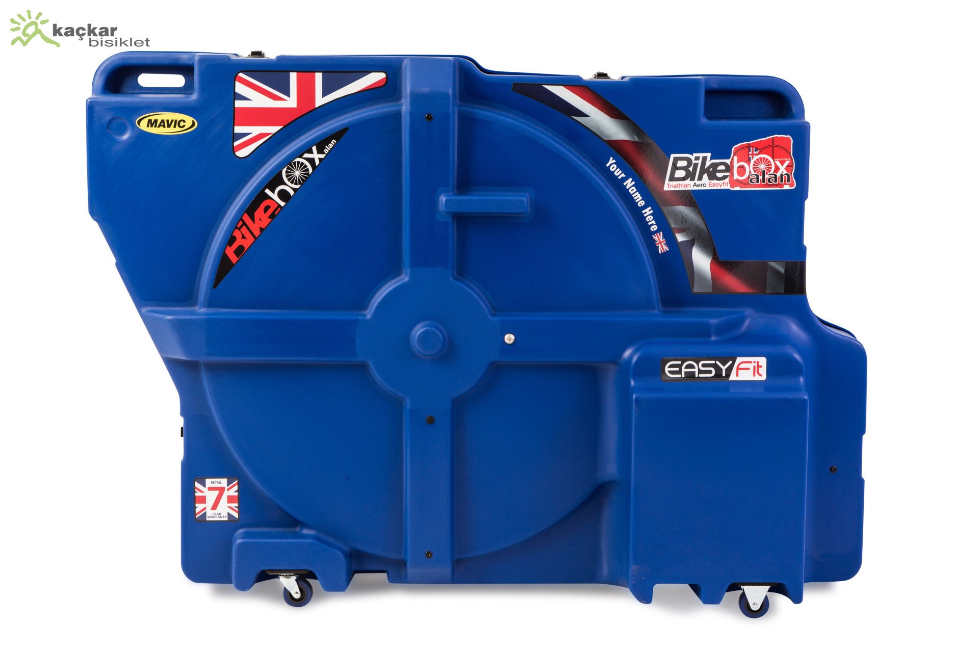 BikeBoxAlan Triathlon Easy Fit Hard Case Bisiklet Taşıma Çantası Mavi