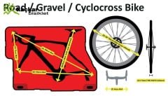 BikeBoxAlan Triathlon Easy Fit Hard Case Bisiklet Taşıma Çantası Siyah