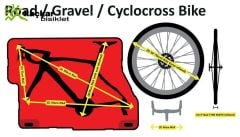 BikeBoxAlan Triathlon Easy Fit Hard Case Bisiklet Taşıma Çantası Koyu Gri