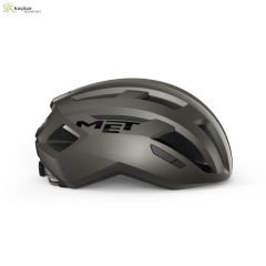 MET Helmets Vinci Mips Road Kask Titanium Metallic / Glossy