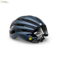 MET Helmets Trenta Mips Road Kask Navy Silver / Matt