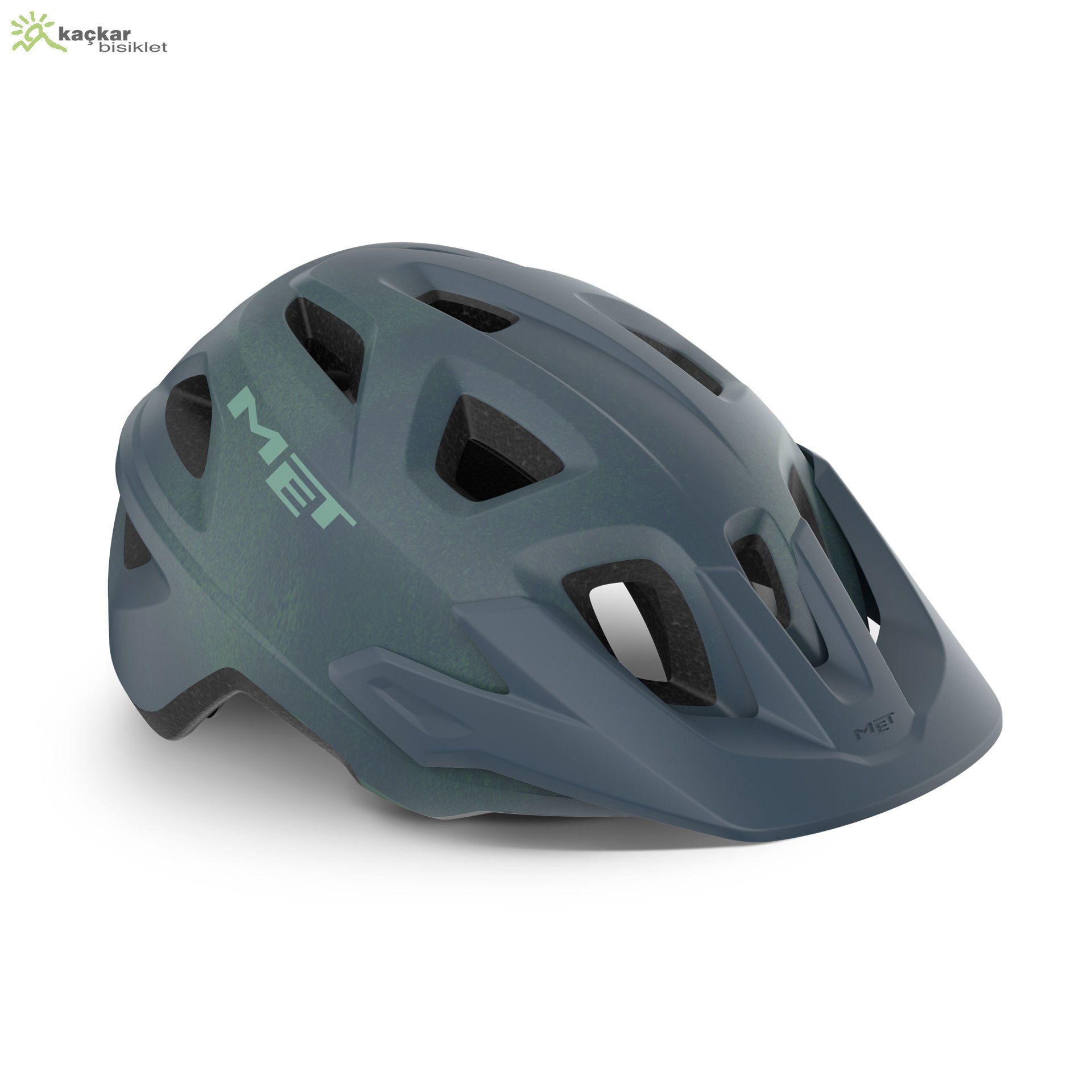 MET Helmets Echo Mips Off Road Petrol Blue / Matt