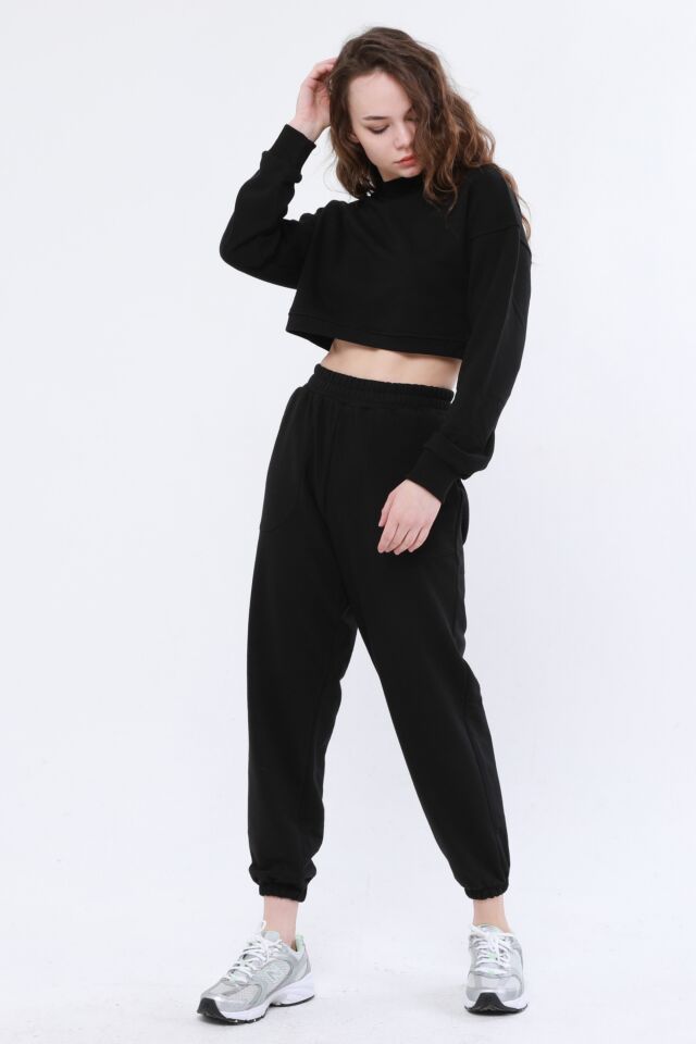 SEAL SWEATPANT - BLACK