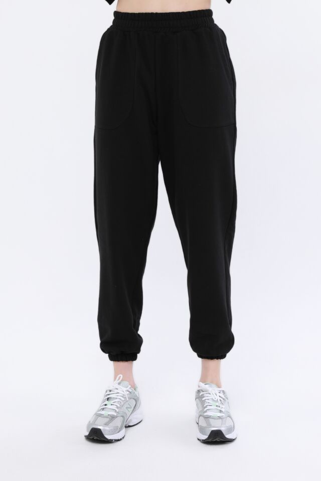 SEAL SWEATPANT - BLACK