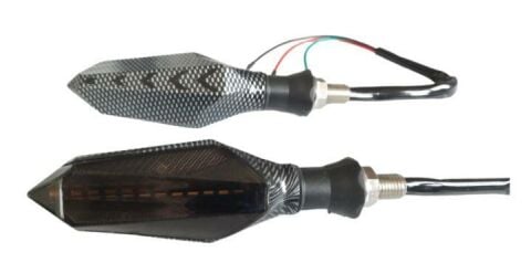 SİNYAL LED KAYAN SİYAH (PARKLI) 2 Lİ SET