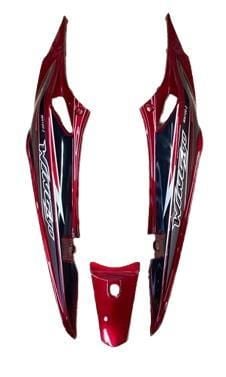 HONDA WİNGO SAĞ SOL SELE ALTI STOP ÜSTÜ TAKIM KIRMIZI