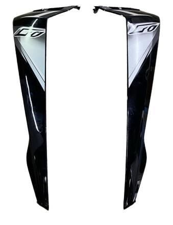HONDA WİNG-GO SAĞ SOL DIŞ RÜZGARLIK SİYAH