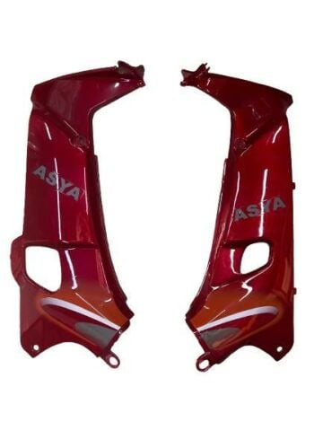 ASYA 100-7 SAĞ SOL İÇ DİZLİK TAKIM KIRMIZI ORJİNAL