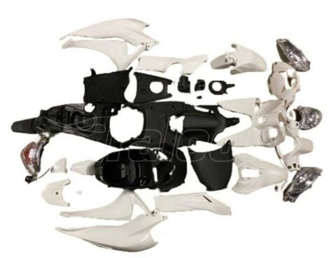 HONDA DİO KAPORTA SETİ BEYAZ AYDINLATMA GRUBU DAHİL (28 PARÇA FULL SET)