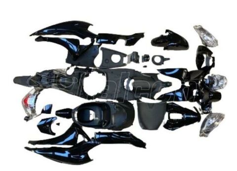 HONDA DİO KAPORTA SETİ SİYAH AYDINLATMA GRUBU DAHİL (28 PARÇA FULL SET)