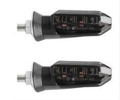 MOTOSİKLET SİNYAL LED FÜME CAM (SARI IŞIK) 2 Lİ TAKIM