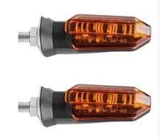 MOTOSİKLET SİNYAL LED SARI CAM (SARI IŞIK) 2 Lİ TAKIM