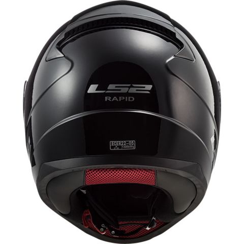 LS2 RAPID FF353 PARLAK SİYAH KASK
